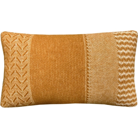 Malagoon Uptown Wool Sierkussen 35 x 60 - Oker