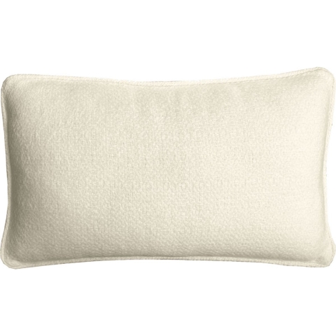 Malagoon Recycled Wool Sierkussen 35 x 60 cm - Abbey White