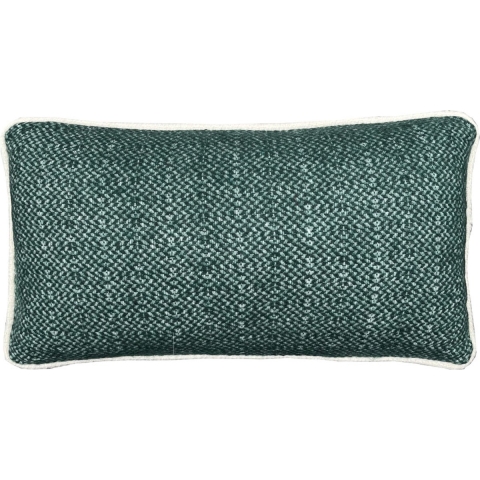 Malagoon Recycled Wool Sierkussen 35 x 60 cm - Dennengroen