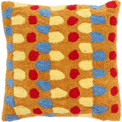 Villa Collection Styles Sierkussen 45 x 45 cm - Oranje/Rood