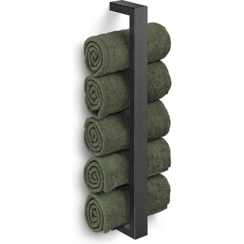 Zack Linea Handdoekhouder - Zwart