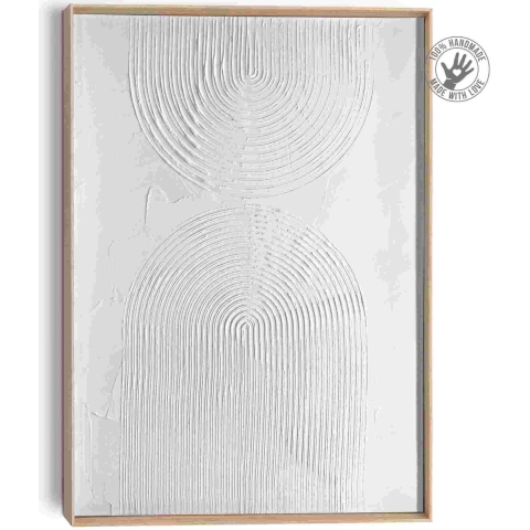 Reinders - Arch White - Craft Art Schilderij 50x70cm Hout