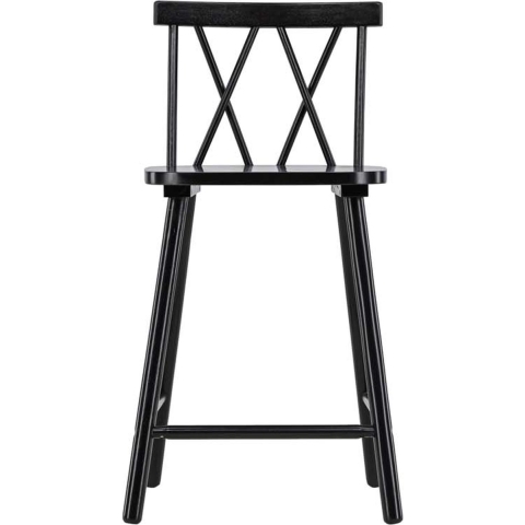 Venture Home Mollöström Stoel 44 x 90 x 43 - Zwart - 2-pack