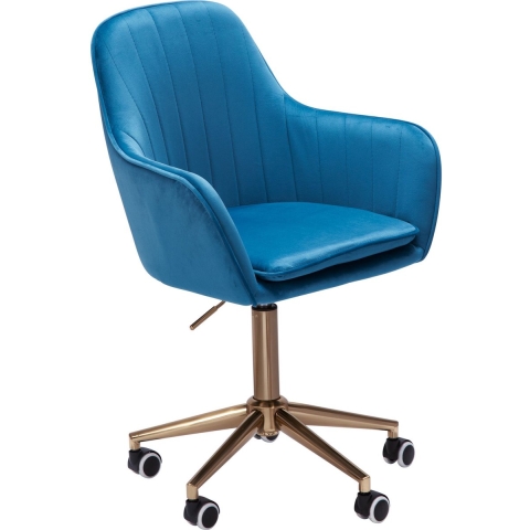 Sky Style Maxima Bureaustoel Leer Donkerbruin