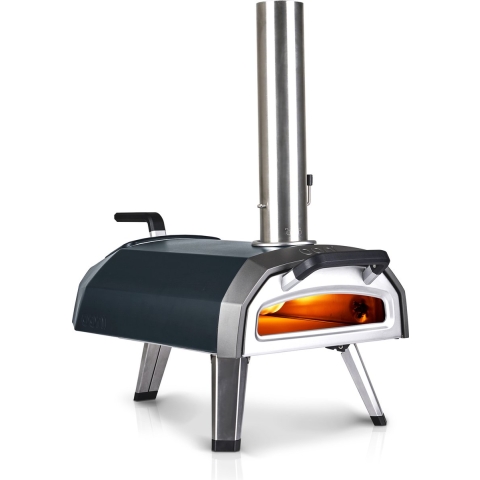Ooni Pizzaoven Karu 2 voor Pizza&apos;s tot Ø 30 cm - Zilver / Zwart