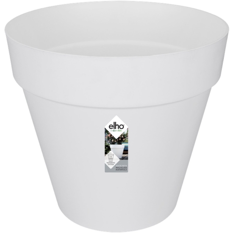 elho Loft Urban Round Bloempot 60 cm met Wielen