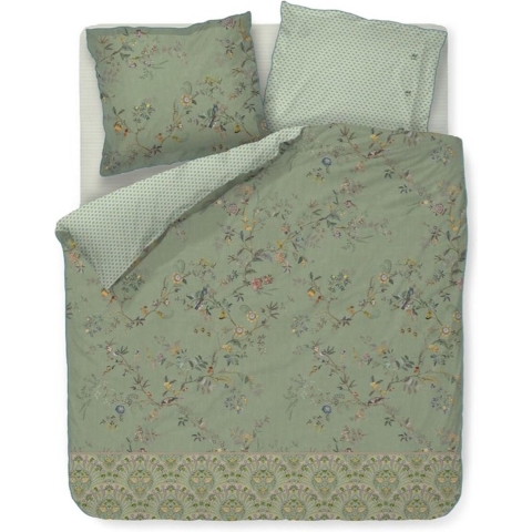 Pip Studio Amor De Dios Dekbedovertrek 240 x 200/220 cm - Groen