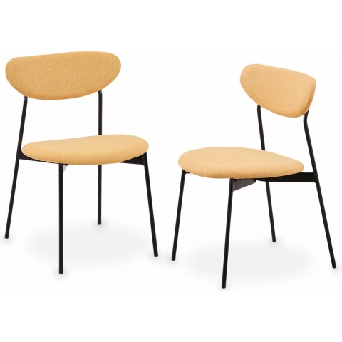 sweeek - Set van 2 scandinavische stoelen