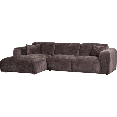 WOOOD Cloud Chaise Longue Links - Bruin