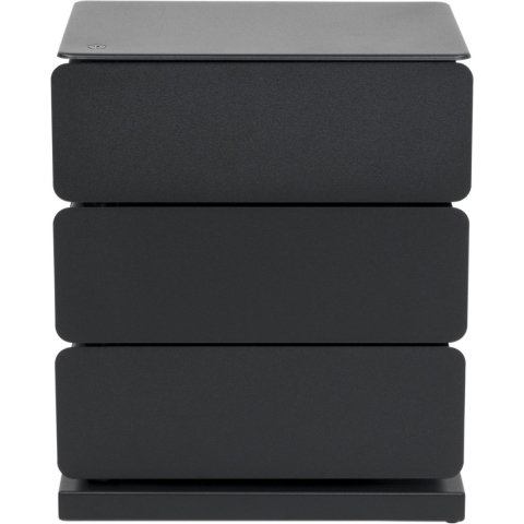 Spinder Design Joey 3 Schoenenkast - Zwart