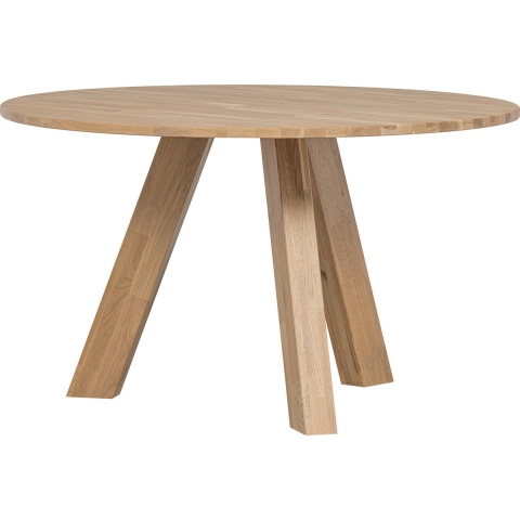 WOOOD Rhonda Eettafel - Ø 130 cm - Naturel