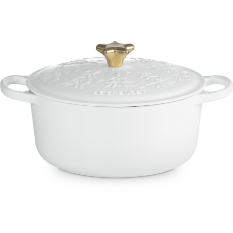 Le Creuset Signature Kerst Braad/Stoofpan Ø 24 cm - Cotton