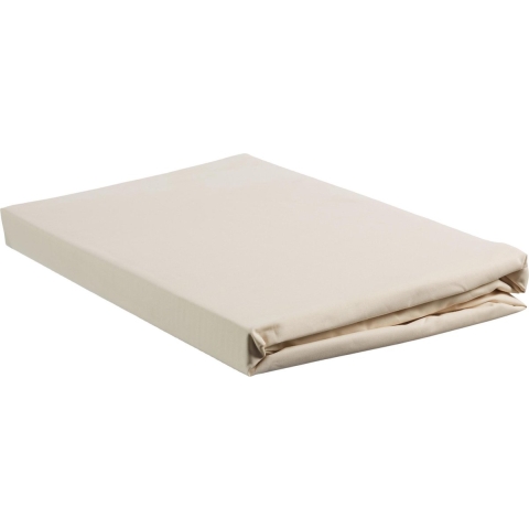 Beddinghouse Percale katoen - Hoeslaken - 180x210 - Naturel