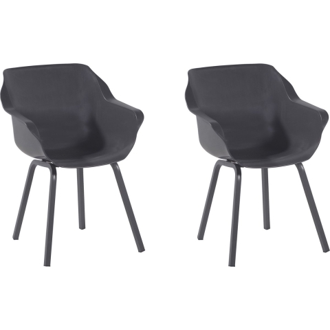 Hartman Sophie Element Tuinstoel - Set van 2 - Anthracite