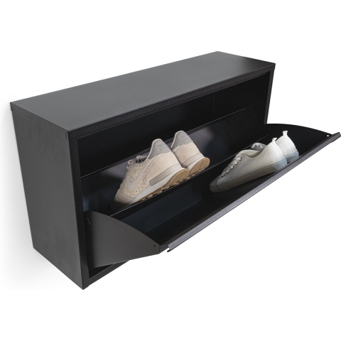 Spinder Design Billy 1 Maxi Schoenenkast - Zwart