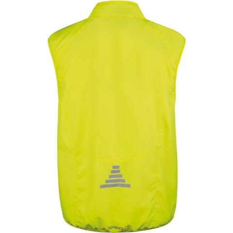 Spiro RT259 Bikewear Crosslite Gilet - Neon Lime - M