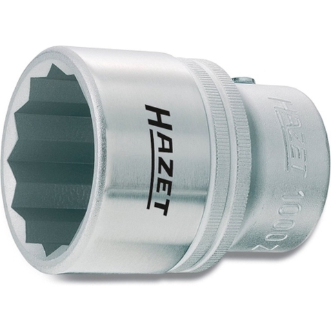 HAZET Dopsleutel 1000Z-38 · 3/4 inch (20 mm) vierkant hol · Buitentwaalfkant profiel · SW 38 mm