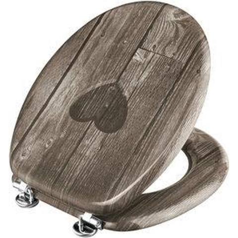 Cornat Wc-Bril Mdf-Gelakt Hart Br - KSD811