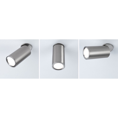 Paulmann Turnal Coin 3SD EBL Eisen 93090 LED-inbouwlamp LED 6 W IJzer (geborsteld)