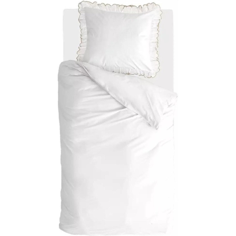 Walra Real Romance Dekbedovertrek 140x220 - Wit
