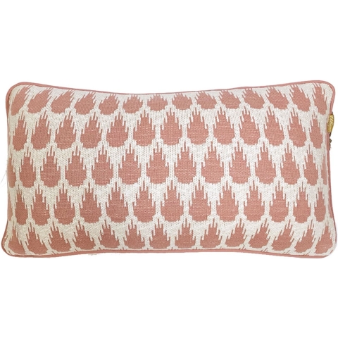 Malagoon Botanic Sierkussen 35 x 60 cm - Roze