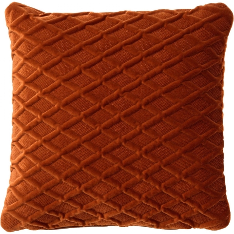 ANTOINETTE | Sierkussen | 45x45 cm Potters Clay | Oranje | Hoii | me