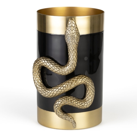 Bold Monkey Never Hurt A Snake vaas - Goud