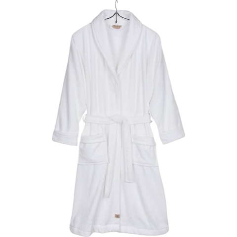Walra - Badjas Casual Robe - S|M - Wit