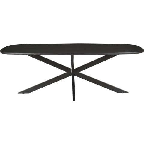 Livingfurn - Eetkamertafel Rechthoek - Jesper Black 230cm
