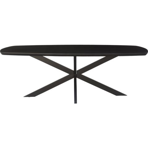 Livingfurn Jesper Danish Oval Black 210cm