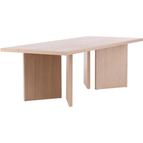 Svea - Kiva rechthoekige eettafel - 240 x 100 cm - naturel
