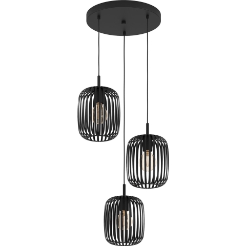 EGLO Romazzina hanglamp - E27 - Zwart
