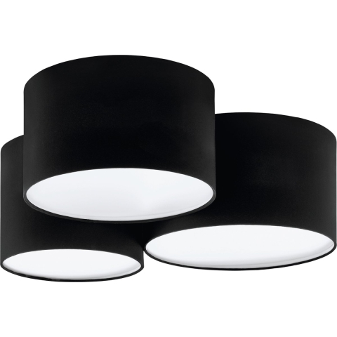 EGLO Pastore 2 Plafondlamp - E27 - 61 cm - Wit|Zwart