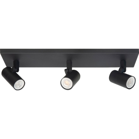 Highlight Spot Piccolo Zwart GU10 mini 35mm 3-Lichts Balk