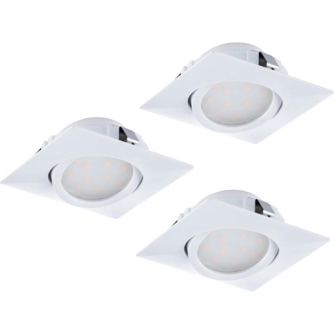 EGLO Pineda - Inbouwspot - 3 Lichts - Wit