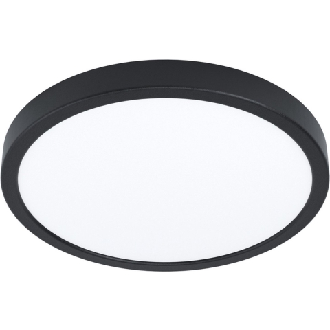 EGLO Fueva 5 Opbouwlamp - LED - Ø 28,5 cm - Zwart|Wit - Dimbaar
