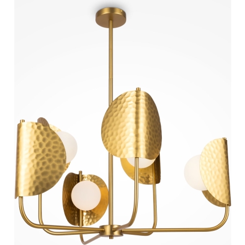 Maytoni - Hanglamp Tropic - Messing - Ø75