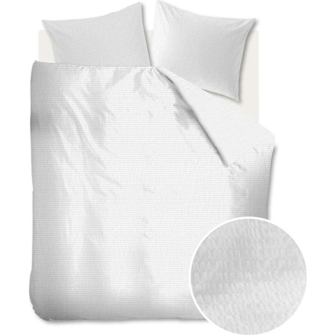 Beddinghouse Wave dekbedovertrek - 260x200|220 - Wit