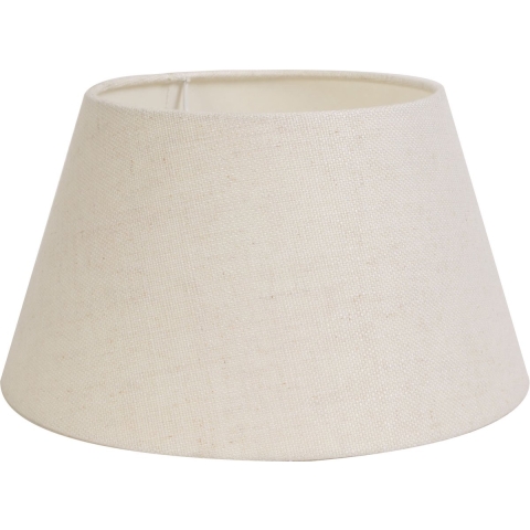 Light & Living Drum Lampenkap Livigno - Eiwit - 40x30x22cm