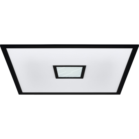 EGLO Bordonara Plafondlamp - LED - 59,5 cm - Zwart|Wit - Dimbaar