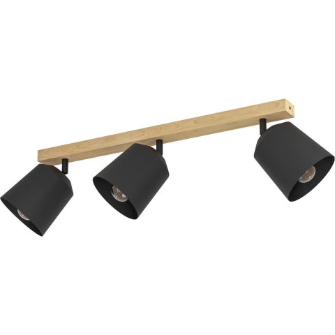 EGLO Cotorro Spot - E27 - 84 cm - Bruin|Zwart
