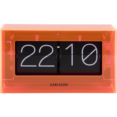 Karlsson - Table clock Boxed Flip