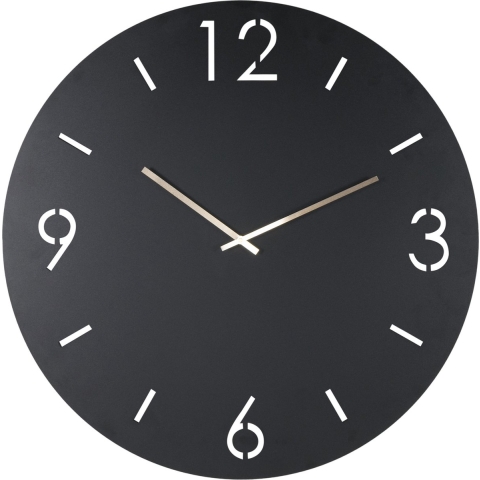 Spinder Design Time Klok - Zwart
