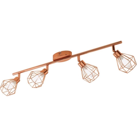 EGLO Zapata Opbouwspot - LED - 63.5 cm - Koper