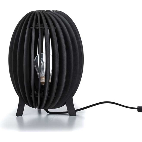 Blij Design Tafellamp Swan Ø 21 cm zwart
