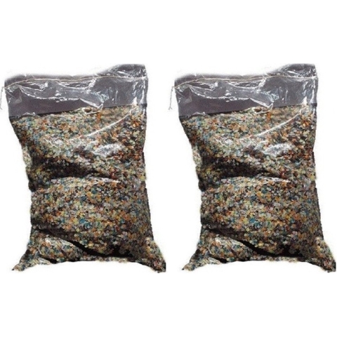 Confetti multikleuren ca. 10 kg -