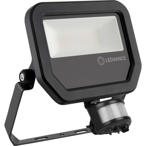 LEDVANCE LED Bouwlamp 20W 3000K zwart + Sensor - 5017560