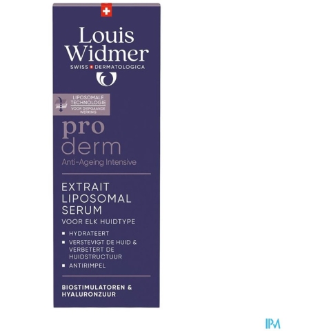 Louis Widmer Proderm Extrait Liposomal Serum | 30 ml