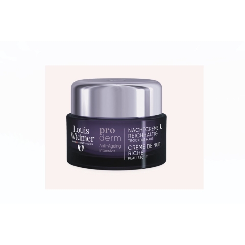 Louis Widmer Proderm Nachtcrème Rijke Textuur | 50 ml