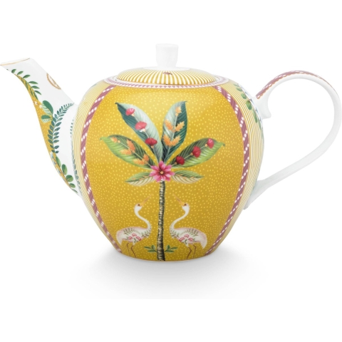 Pip Studio La Majorelle Theepot - Servies - Theekan - Geel - 1.6l